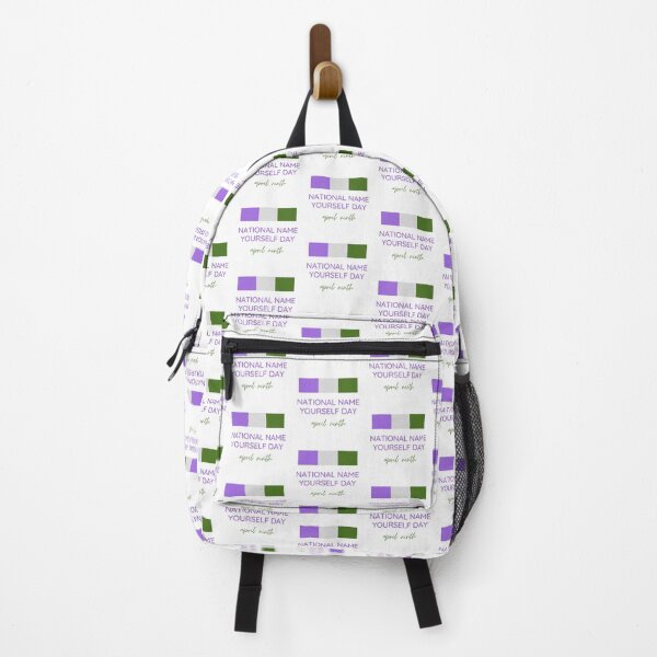Item preview, Genderqueer Pride National Name Yourself Day April Ninth designed and sold by CJ Vanderbeek.