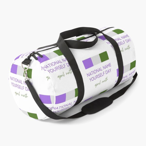 Item preview, Genderqueer Pride National Name Yourself Day April Ninth designed and sold by CJ Vanderbeek.