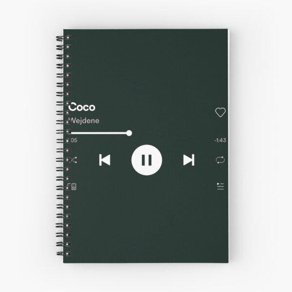 Item preview, WEJDENE - COCO (SPOTIFY DESIGN) classique designed and sold by DarbyIlStudio.