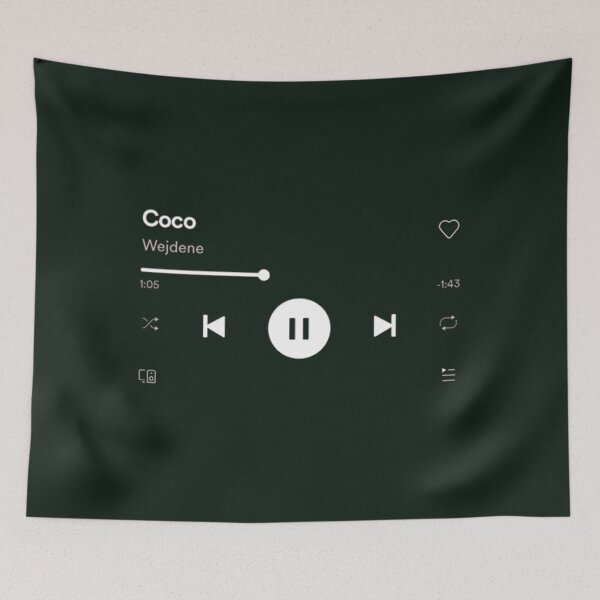 Item preview, WEJDENE - COCO (SPOTIFY DESIGN)  classique designed and sold by DarbyIlStudio.
