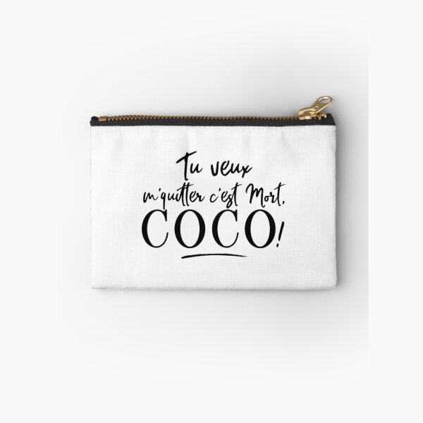 Item preview, Wejdene - Tu veux m_quitter c_est mort, coco  classique designed and sold by DarbyIlStudio.