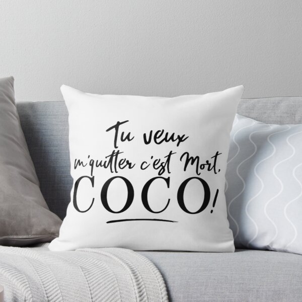 Item preview, Wejdene - Tu veux m_quitter c_est mort, coco  classique designed and sold by DarbyIlStudio.