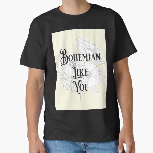 Aperçu de l'œuvre Bohème comme vous impression d'inspiration vintage créée et vendue par Bad Wolf Prints.