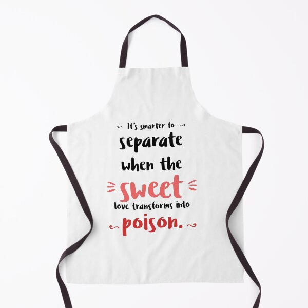 Item preview, It’s smarter to separate when the sweet love transforms into poison.Alone Quote designed and sold by Quotes ⭐⭐⭐⭐⭐.