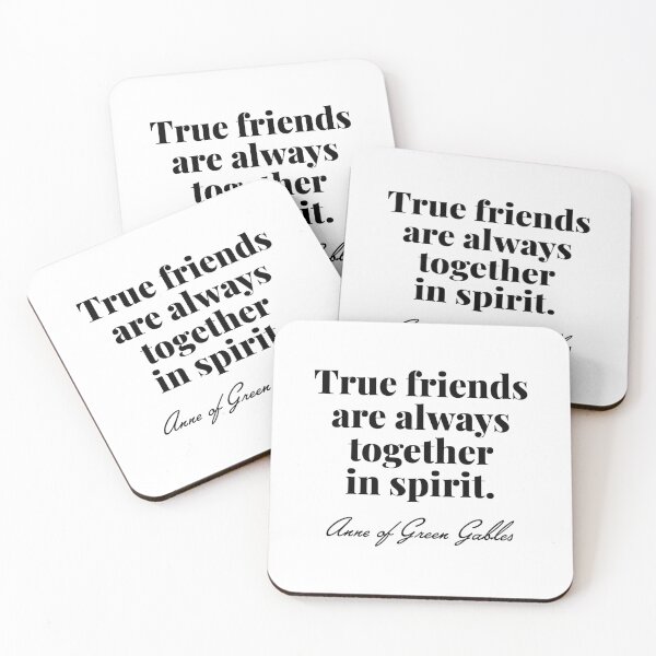 Item preview, Anne of Green Gables - True friends are always together in spirit. designed and sold by elliebart.