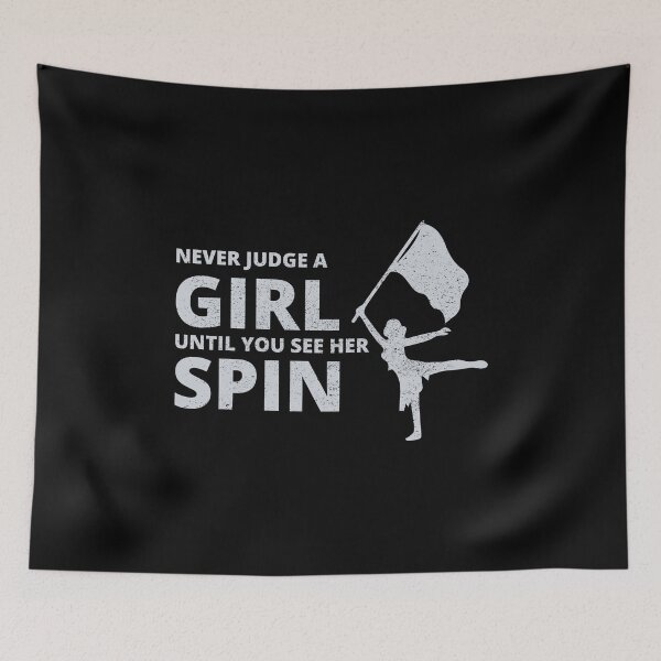Item preview, Winter Color Guard Flag Corps Dance Dancer designed and sold by CuteDesigns1.