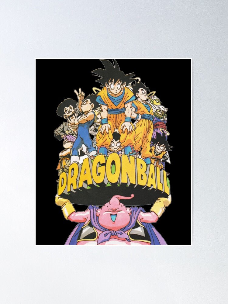 Dragon Ball Limit-F on X: Pôster clássico Dragon Ball Z Saga Majin Boo   / X