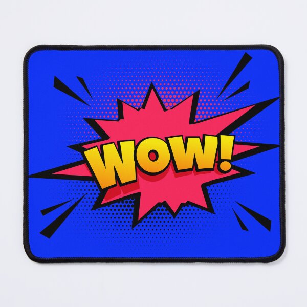 Item preview, Comic speech WOW! designed and sold by ReydaDesign.