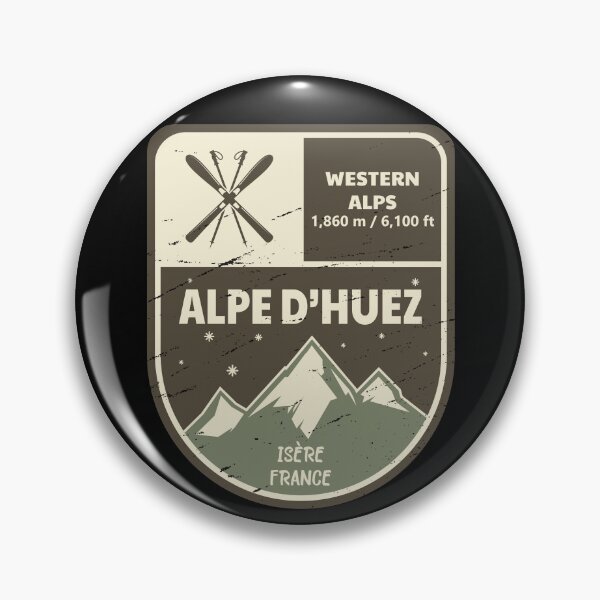 Item preview, Alpe d'Huez Western Alps Isère France designed and sold by KrisSidDesigns.