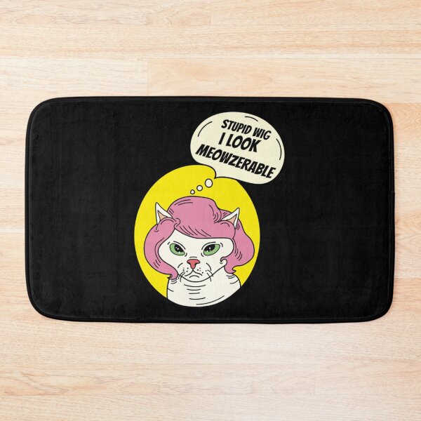 Item preview, Cat Funny Cat With Wig designed and sold by BufFord71.