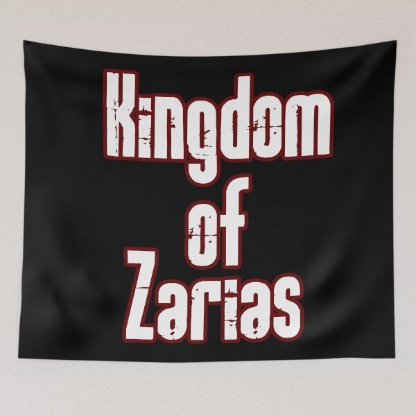 Item preview, Kingdom of Zarias Logo- Blood Red and White designed and sold by Greenwood2112.