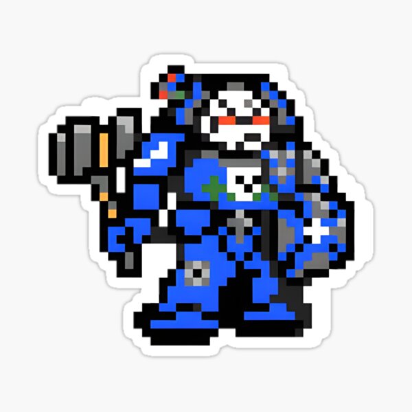 Item preview, Space Marine - To War | 8-BIT designed and sold by MyFavvPrints.