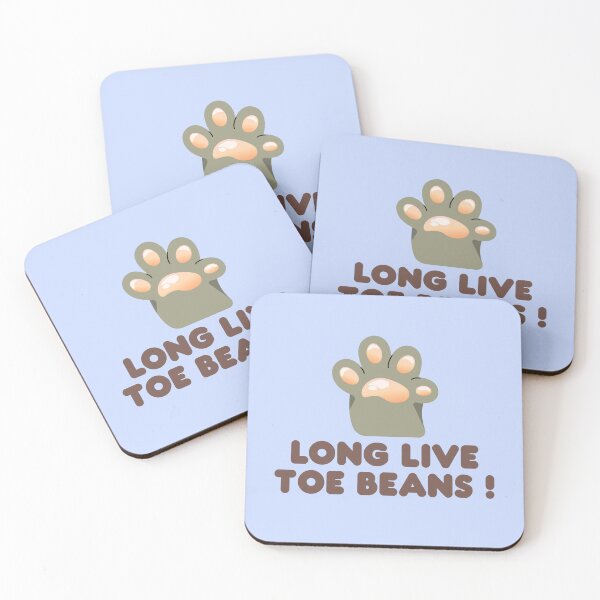Item preview, Long Live Toe Beans Grey Paw designed and sold by yolaenijia.