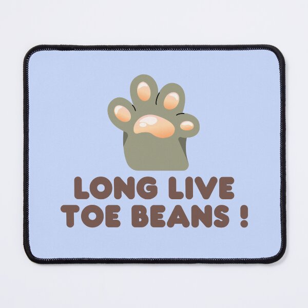 Item preview, Long Live Toe Beans Grey Paw designed and sold by yolaenijia.