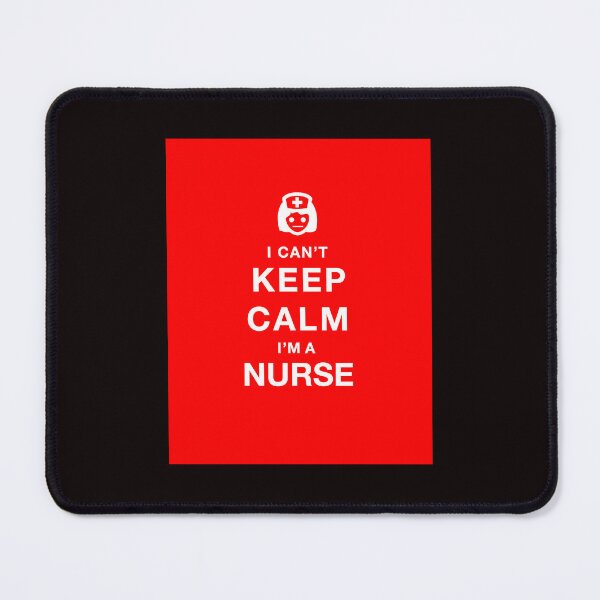 Item preview, keep calm nurse gift woman designed and sold by Scelai.