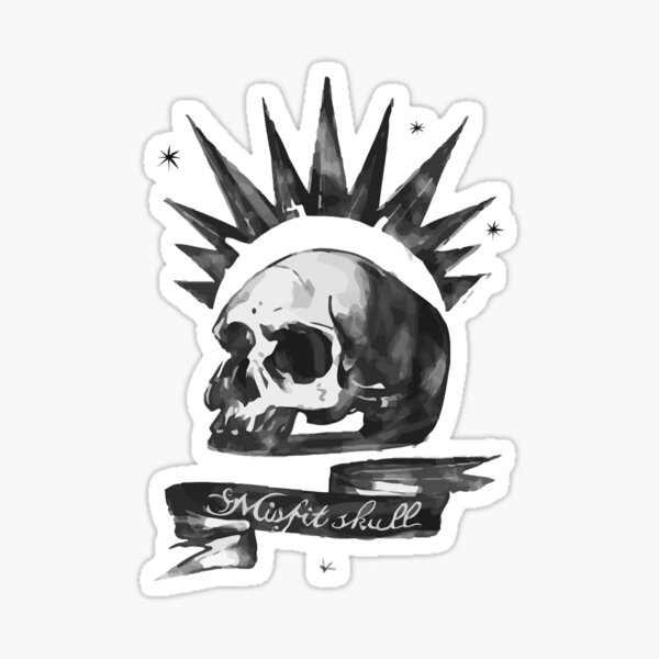 Item preview, Chloe Price - Misfit Skull (Life is Strange) designed and sold by PurrfectCatNoir.