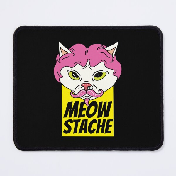 Item preview, Cat With Wig Moew Stache designed and sold by BufFord71.