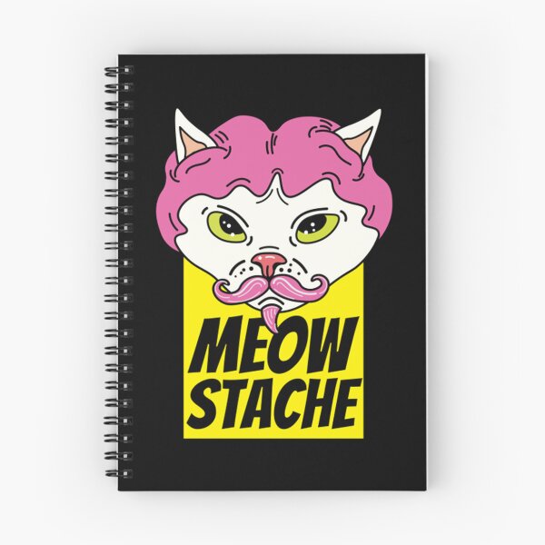 Item preview, Cat With Wig Moew Stache designed and sold by BufFord71.