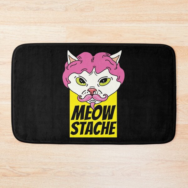 Item preview, Cat With Wig Moew Stache designed and sold by BufFord71.