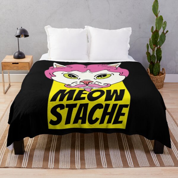 Item preview, Cat With Wig Moew Stache designed and sold by BufFord71.