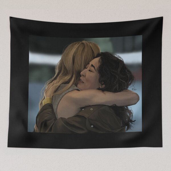 Item preview, Killing Eve Season 4 Episode 8  Hello Losers,  Villaneve Jodie Comer  Sandra Oh  designed and sold by rikiiart.