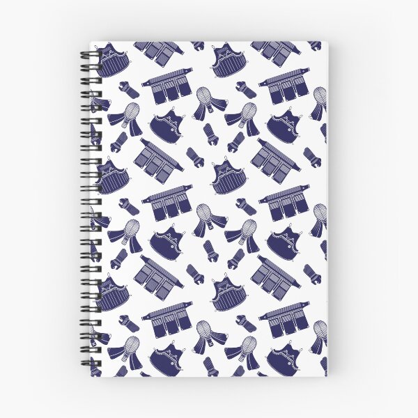 Item preview, Kendo Bogu Mosaic Pattern White & Blue designed and sold by Mx3Designs.