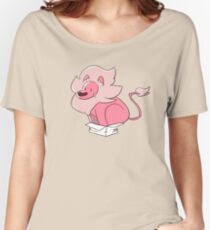 Lion Likes Boxes Women's Relaxed Fit T-Shirt
