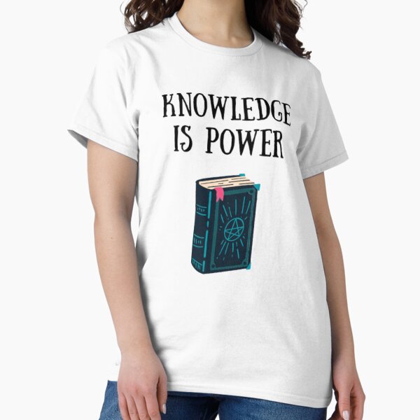 Item preview, Knowledge is power designed and sold by Wavytarot.