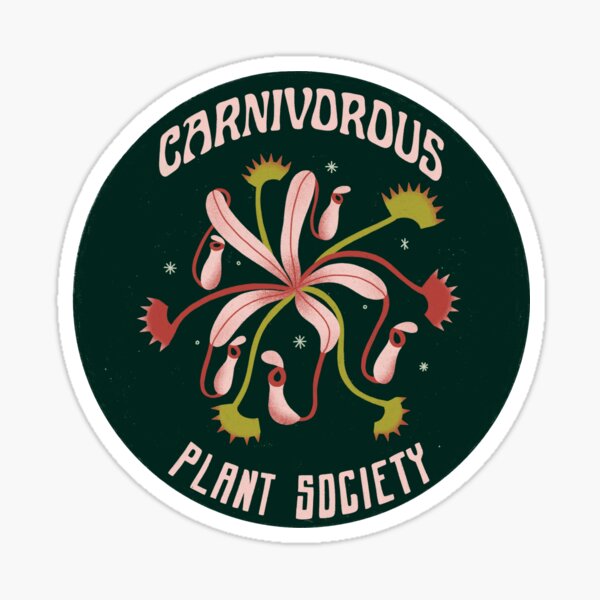 Item preview, Carnivorous Plant Society designed and sold by AmayaJade.