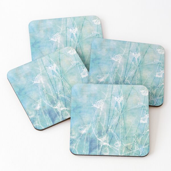 Item preview, Delicate Tangles in Ice Blue designed and sold by Susan Woolley.