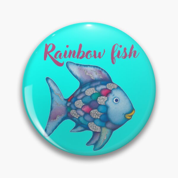 Item preview, Rainbow fish print for kids and adults 2022 designed and sold by MixShop10.