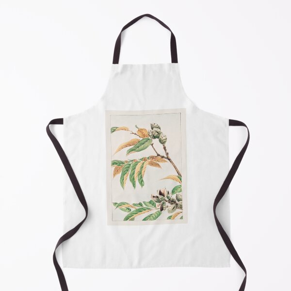 Item preview, Traditional Japanese tree, shi - Antique Botanical Illustration designed and sold by FrostMintStudio.