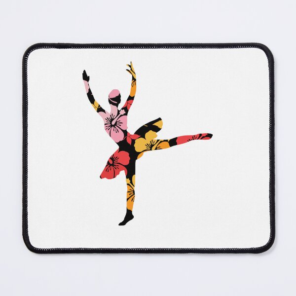 Item preview, Girl Ballerina Silhouette Flower Ballet Lovers Dance designed and sold by clothesy7.
