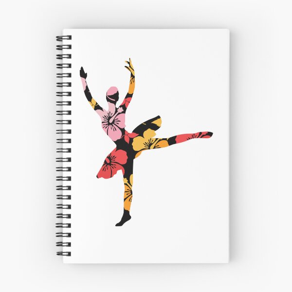 Item preview, Girl Ballerina Silhouette Flower Ballet Lovers Dance designed and sold by clothesy7.