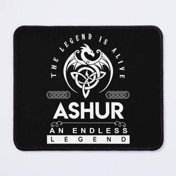 Item preview, Ashur Name T Shirt - Ashur The Legend Is Alive - An Endless Legend Gift Item Tee designed and sold by stacyarmst.