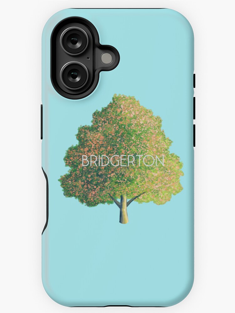 Aperçu 1 sur 4. Coque iPhone avec l'œuvre Dessin de l'arbre de Bridgerton créée et vendue par laughingplace55.