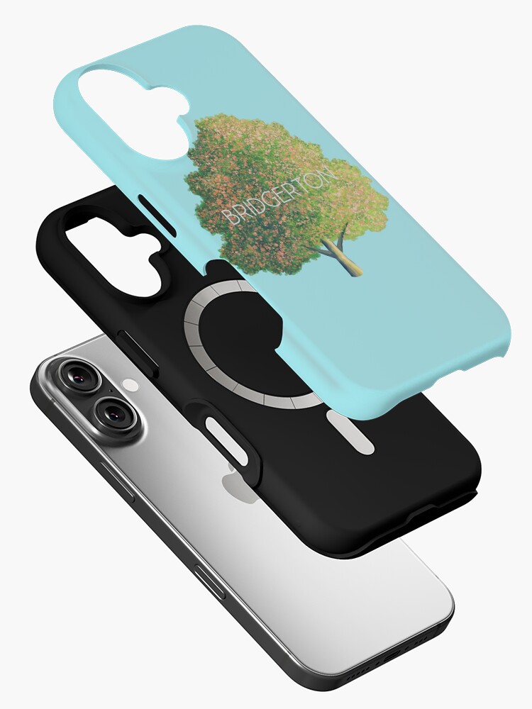 Aperçu 2 sur 4. Coque iPhone avec l'œuvre Dessin de l'arbre de Bridgerton créée et vendue par laughingplace55.