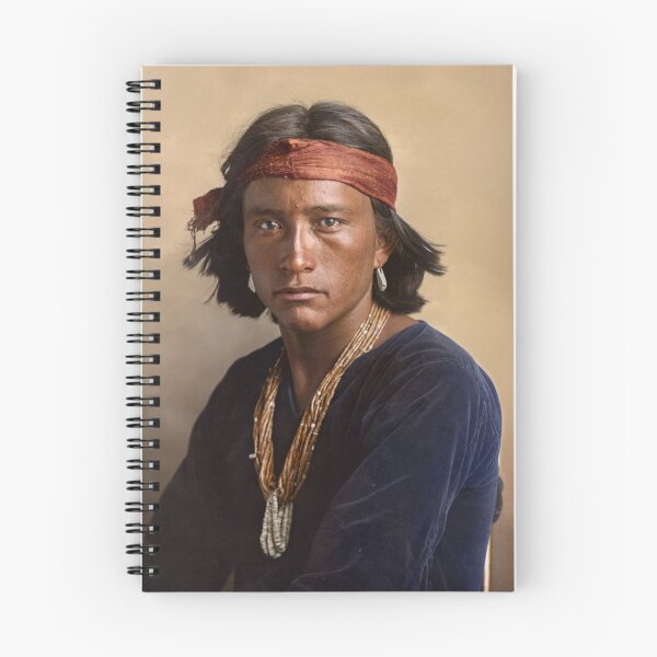 Item preview, Navajo boy, photographed by Carl E. Moon in 1906 designed and sold by Sanna Dullaway.