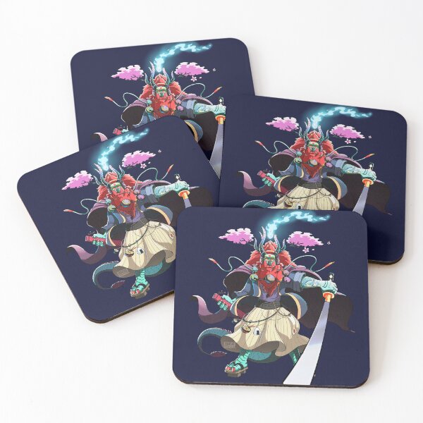 Item preview, Miharu, the dragon samurai designed and sold by Stevenartworks.