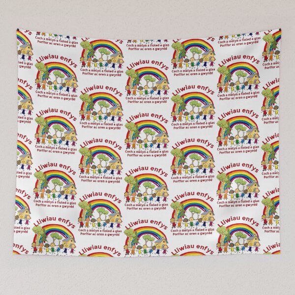 Item preview, Lliwiau Enfys, Colours of the Rainbow designed and sold by Aurorapod.