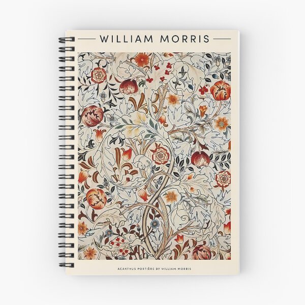Item preview, William Morris Flower Red designed and sold by peterhary.