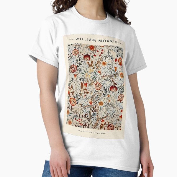Item preview, William Morris Flower Red designed and sold by peterhary.