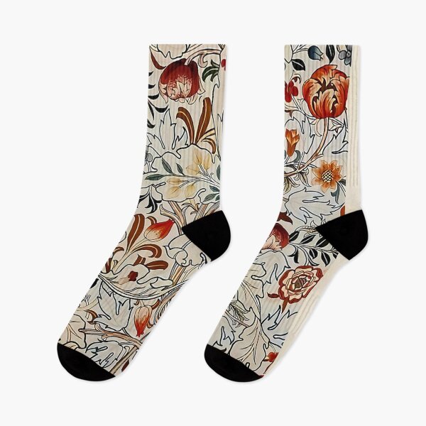 Item preview, William Morris Flower Red designed and sold by peterhary.