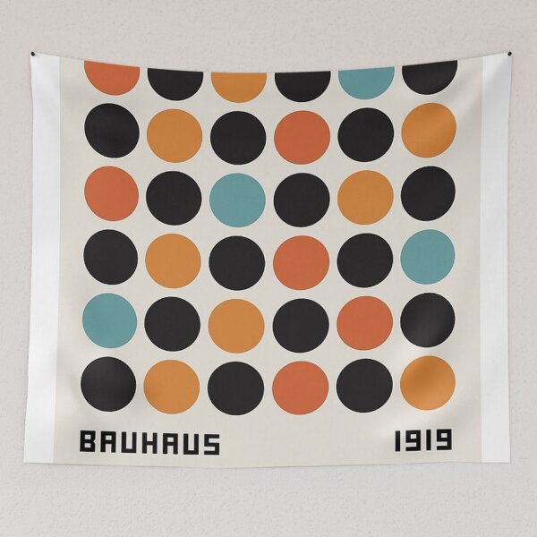 Item preview, Bauhaus Premium Matte Poster, Bauhaus Exhibition Art, Walter Gropius Original Remake Premium Print, Bauhaus Wall Art 3 designed and sold by peterhary.