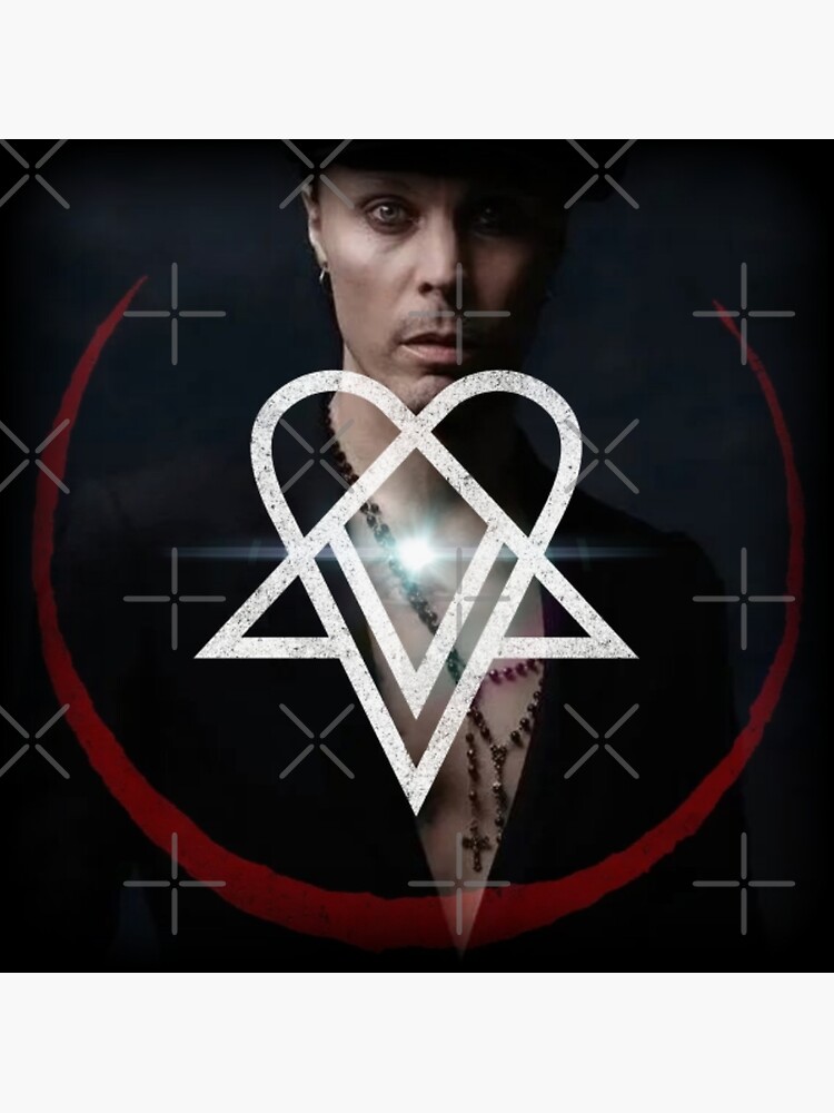 "Ville Valo Neon Noir 2023" Poster by MusicArtFantasy Redbubble