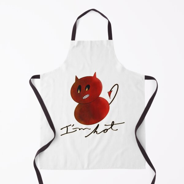 Item preview, I'm hot, devil cartoon designed and sold by Meo Design.