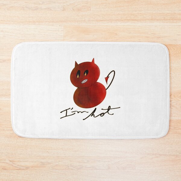 Item preview, I'm hot, devil cartoon designed and sold by Meo Design.