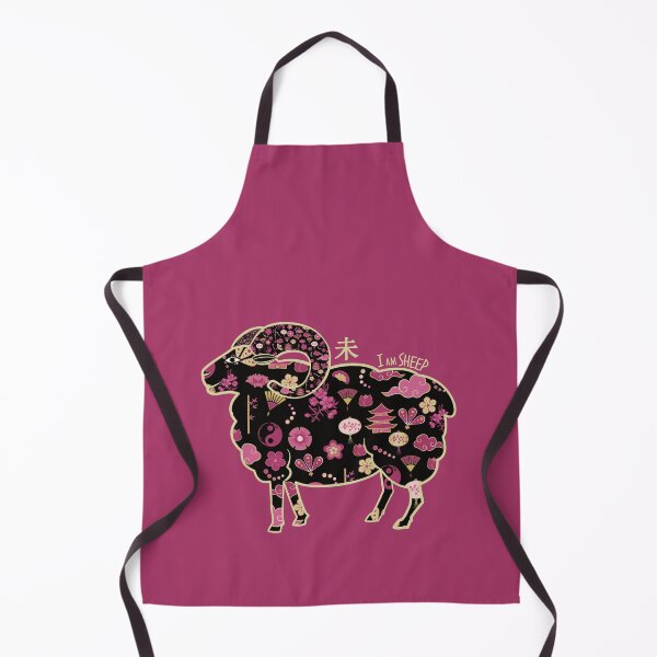 Item preview, SHEEP - Chinese Zodiac Animal, Astrology Sign, Year of the Sheep or Goat designed and sold by CattDesigns.