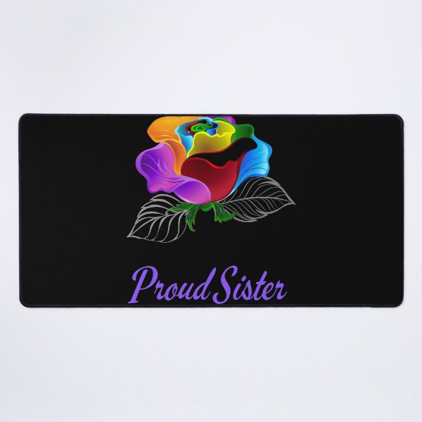 Item preview, Autism Awareness~Rainbow Rose Proud Sister Design. designed and sold by ForscarlettPub.