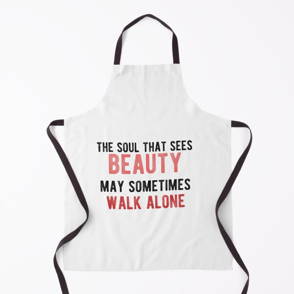 Item preview, The soul that sees beauty may sometimes walk alone.Alone Quote designed and sold by Quotes ⭐⭐⭐⭐⭐.